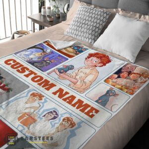 Alternative view of Good Pixar Ratatouille Linguini and Remy With Friends Blanket Fleece Customized Blanket