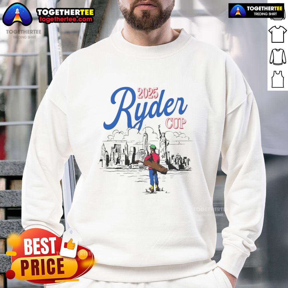 Premium Ryder Cup Skyline Golf New York 2025 T-Shirt - Image 5