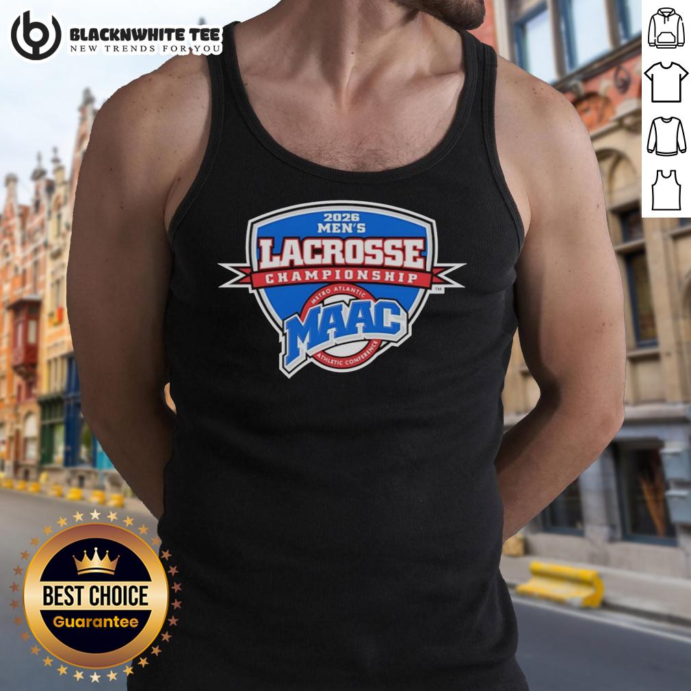 Top MAAC Men's Lacrosse Championship 2026 Logo T-Shirt - Image 4