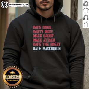 Alternative view of Top Nathan Mackinnon Mack List Colorado Avalanche T-Shirt