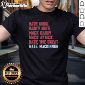 Top Nathan Mackinnon Mack List Colorado Avalanche T-Shirt