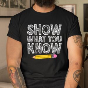 Alternative view of Cool Testing Day Art Teacher Testing Test Day Shirt