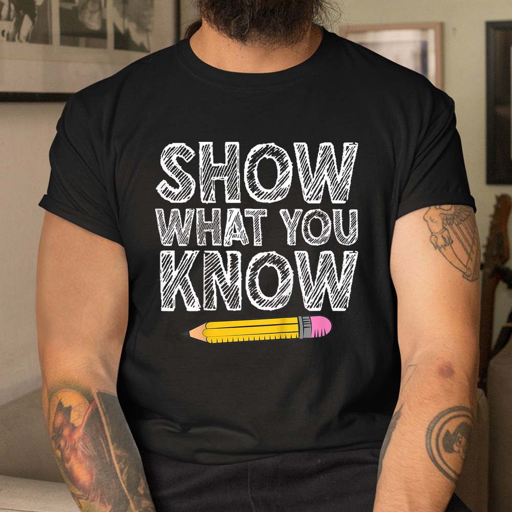 Cool Testing Day Art Teacher Testing Test Day Shirt - Image 2