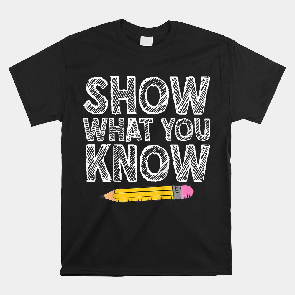 Cool Testing Day Art Teacher Testing Test Day Shirt - Image 3