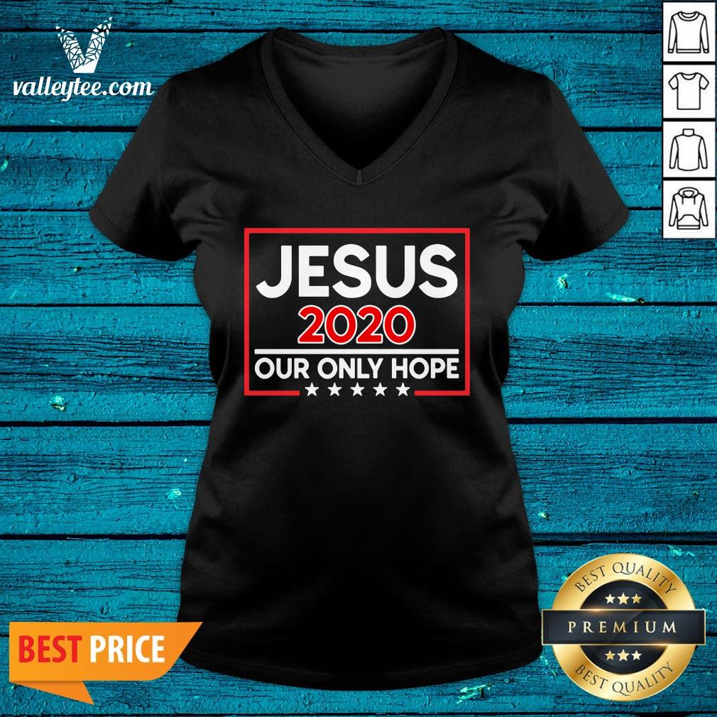 Funny Jesus 2020 Our Only Hope Shirt - Image 3