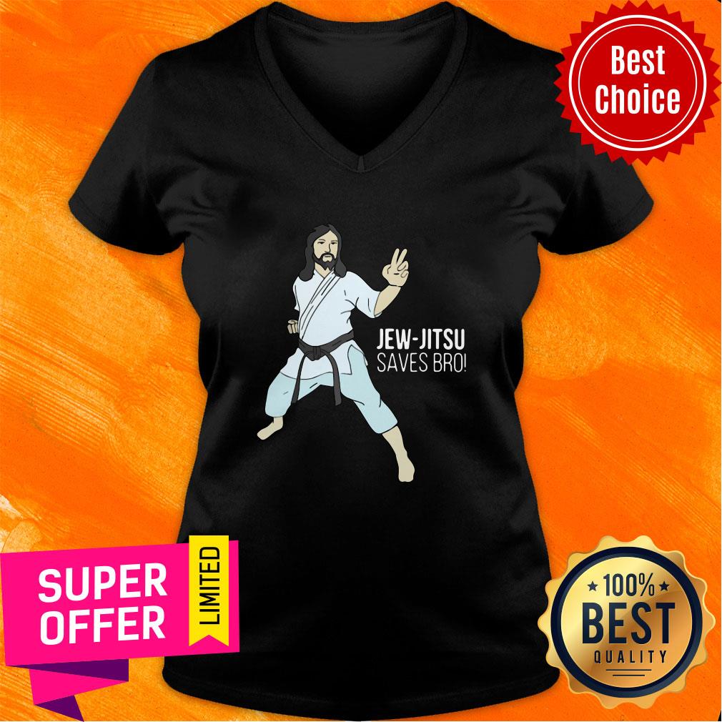 Top JIU JITSU Jew Jitsu Saves Bro Shirt - Image 3