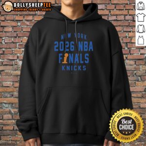Alternative view of Hot New York Knicks 2026 NBA Finals Trophy Shirt