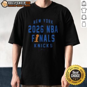 Hot New York Knicks 2026 NBA Finals Trophy Shirt