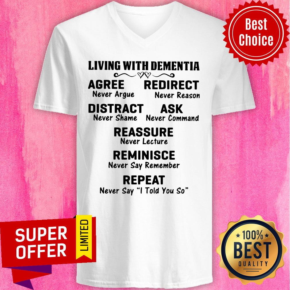 Living With Dementia Geriatric LTC Nurse Shirt - Image 5