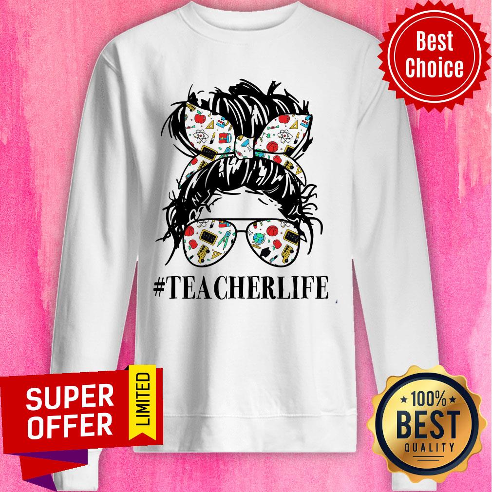 Nice Girl Teacher Life Shirt - Image 5