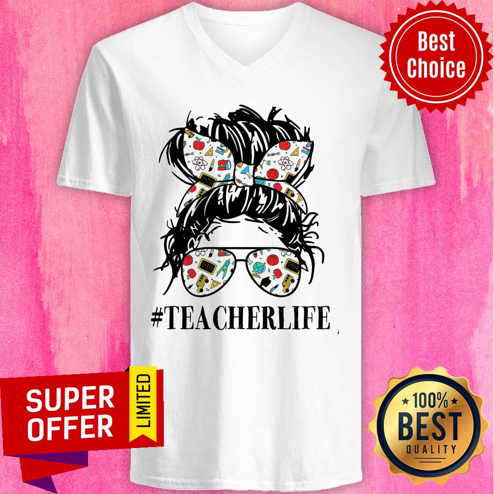 Nice Girl Teacher Life Shirt - Image 3