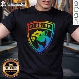 Nice Florida Panthers Team Pride Logo T-Shirt