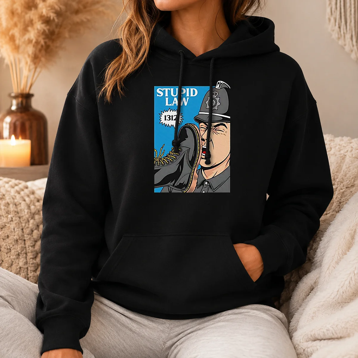 Top Police Stupid Law Shirt - Image 5