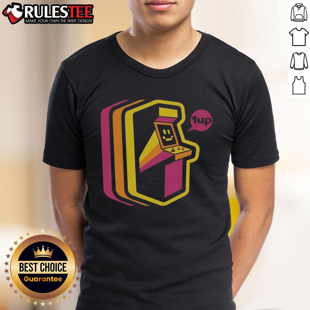 Awesome Vintage Arcade Stripes T-Shirt