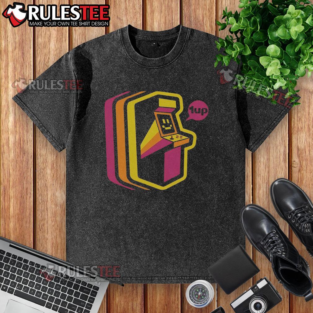 Awesome Vintage Arcade Stripes T-Shirt - Image 6