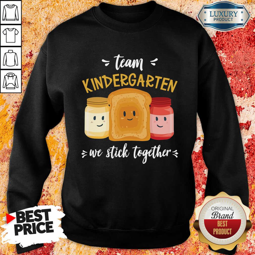 Hot We Stick Together Sandwich Team Kindergarten Shirt - Image 3