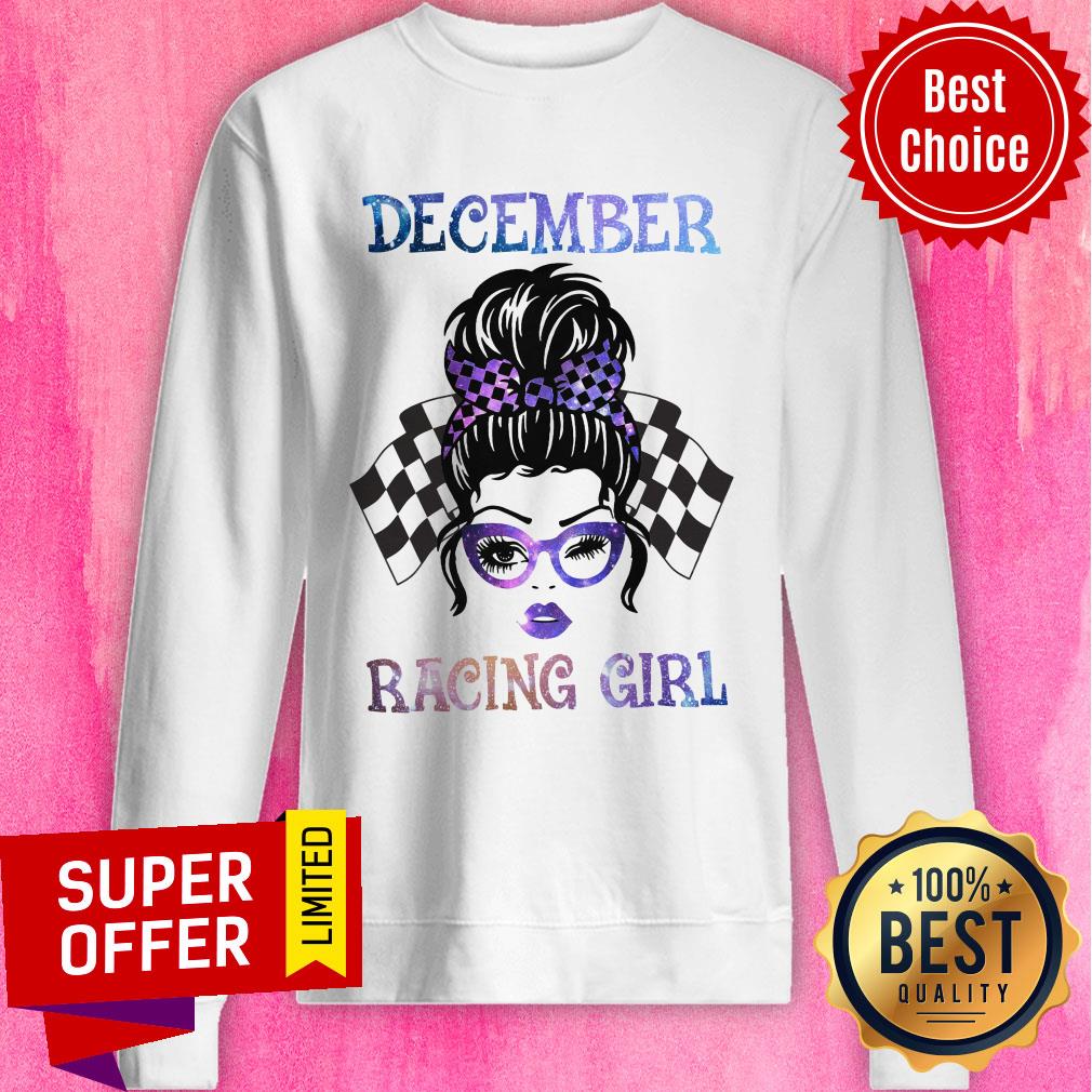 December Racing Girl Racing Flag Shirt - Image 2
