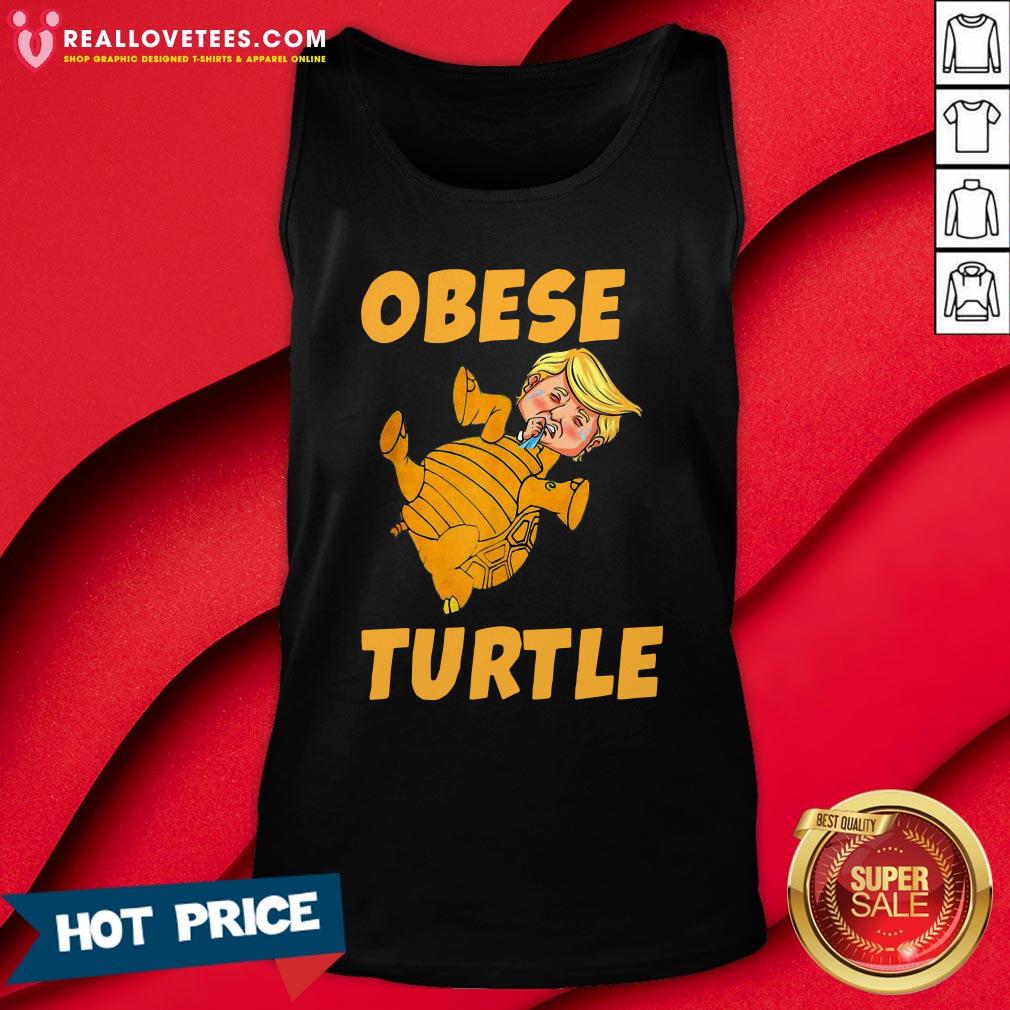 Good Obese Turtle Donald Trump Cry Election Shirt - Image 2