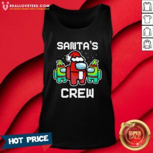 Alternative view of Hot Santa’s Crew Among Us Game Sus Xmas Shirt