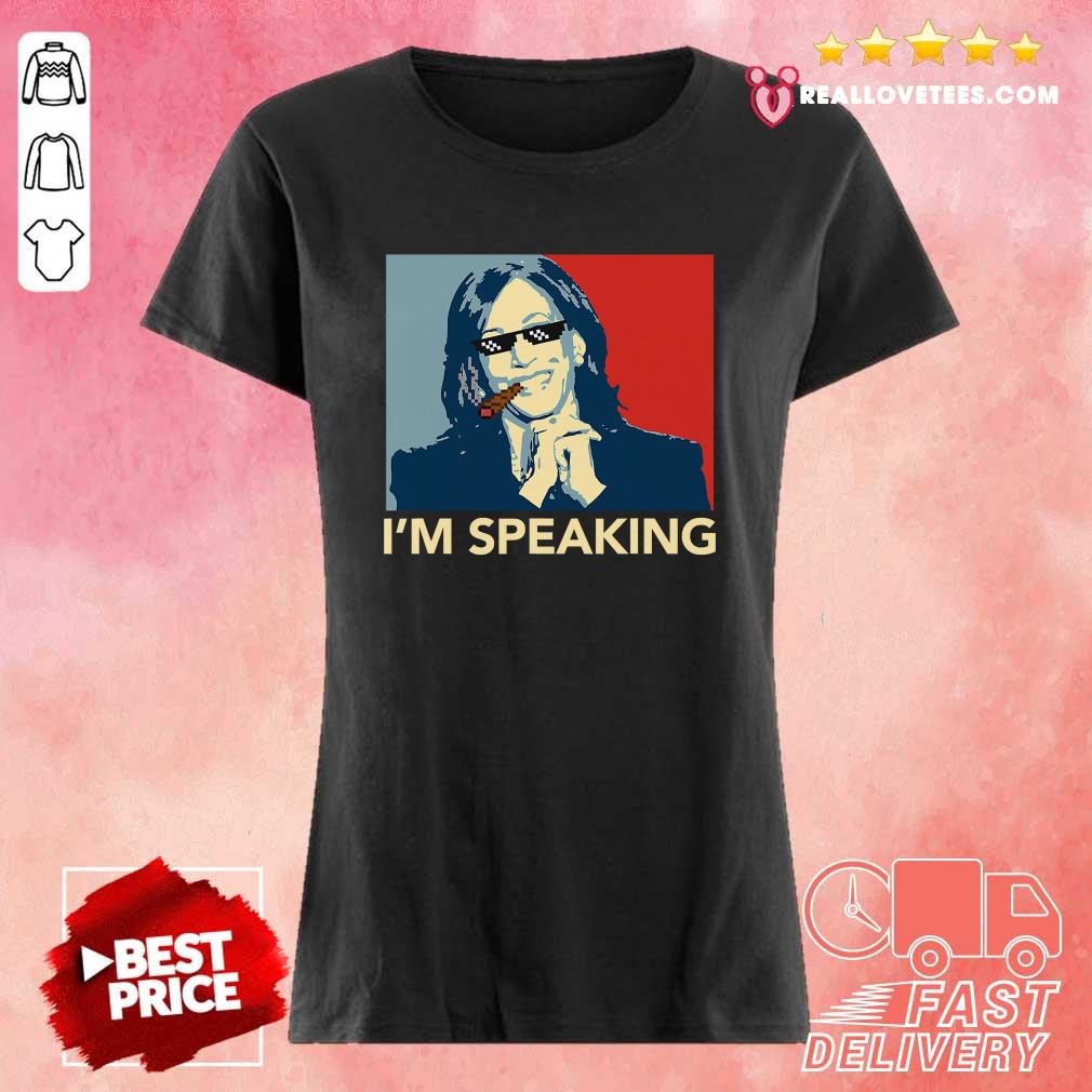 Cute Excuse me I’m Speaking Funny Kamala Harris Thug Biden 2020 Shirt - Image 3