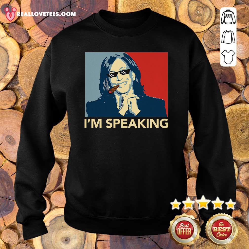 Cute Excuse me I’m Speaking Funny Kamala Harris Thug Biden 2020 Shirt - Image 5