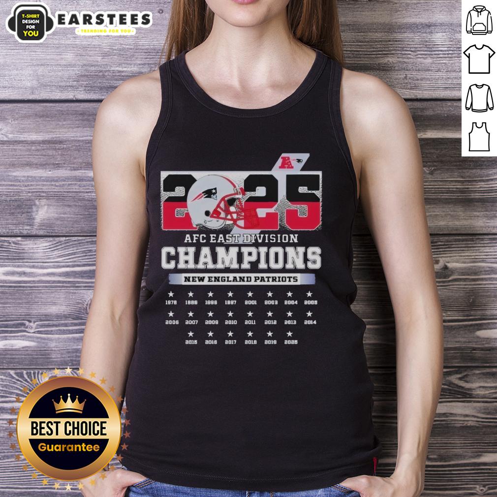 Good 2025 AFC South Division Champions New England Patriots T-Shirt - Image 4