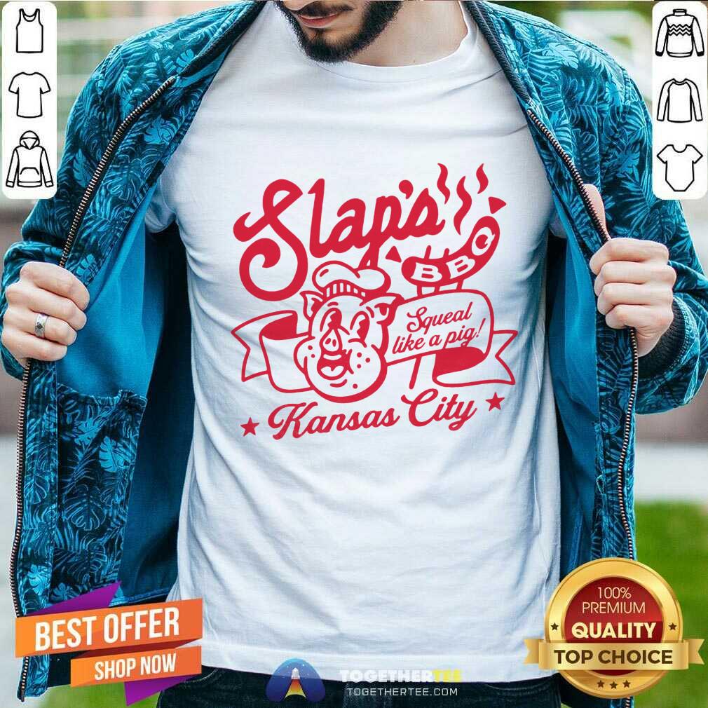 Nice Slap's BBQ Squeal Like A Pig Kansas City T-Shirt