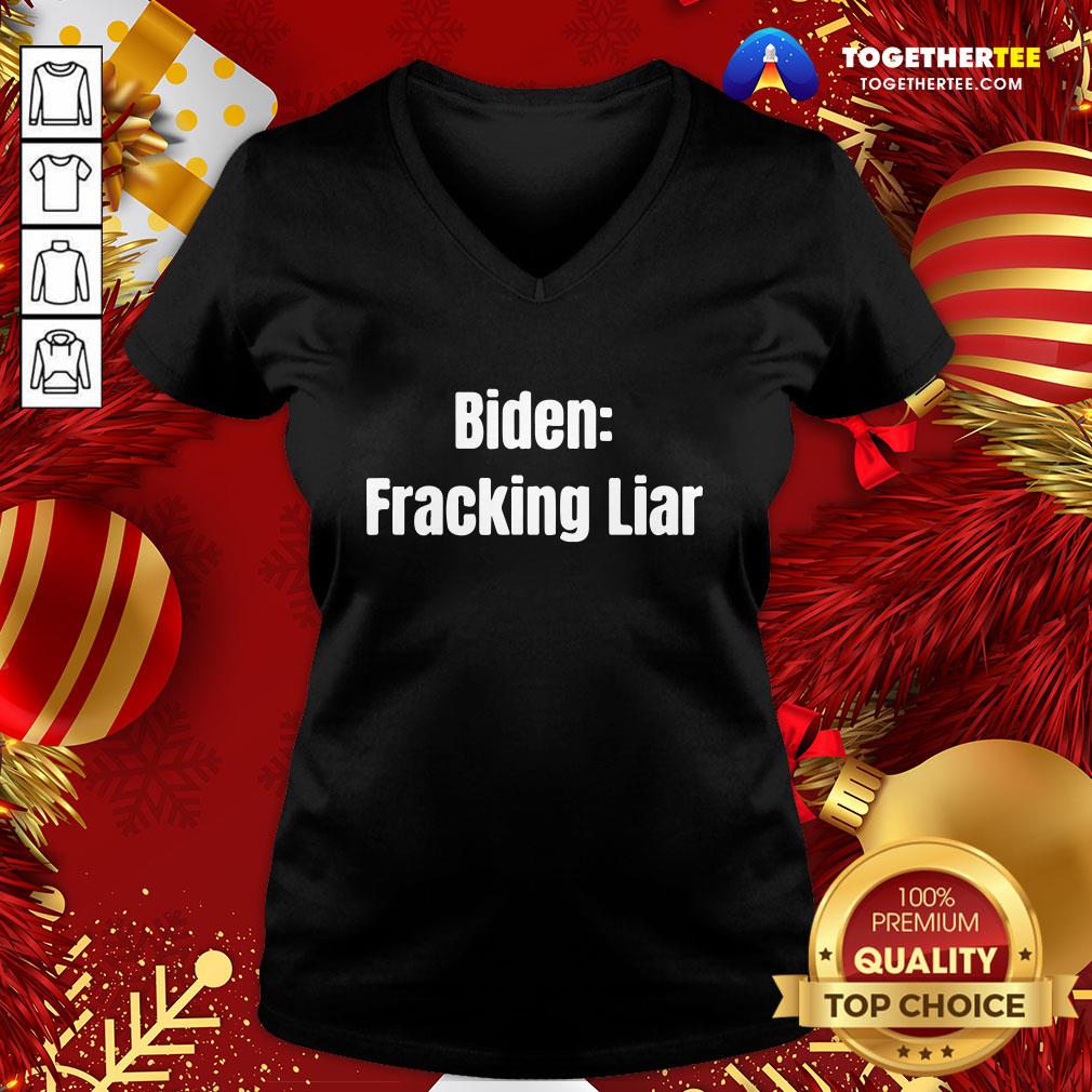 Official Biden Fracking Liar Presidential Election Shirt - Image 2