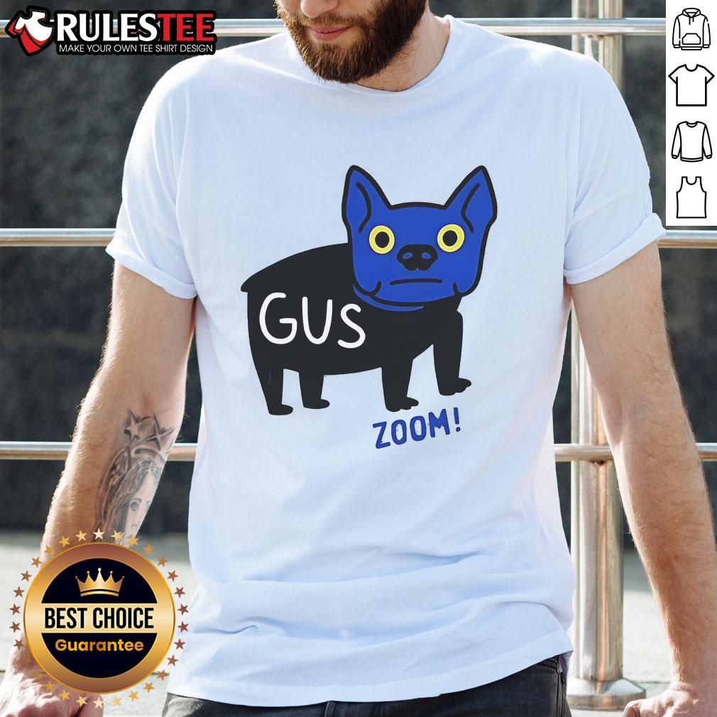 Official Blue Dog Cartoon Gus Zoom T-Shirt