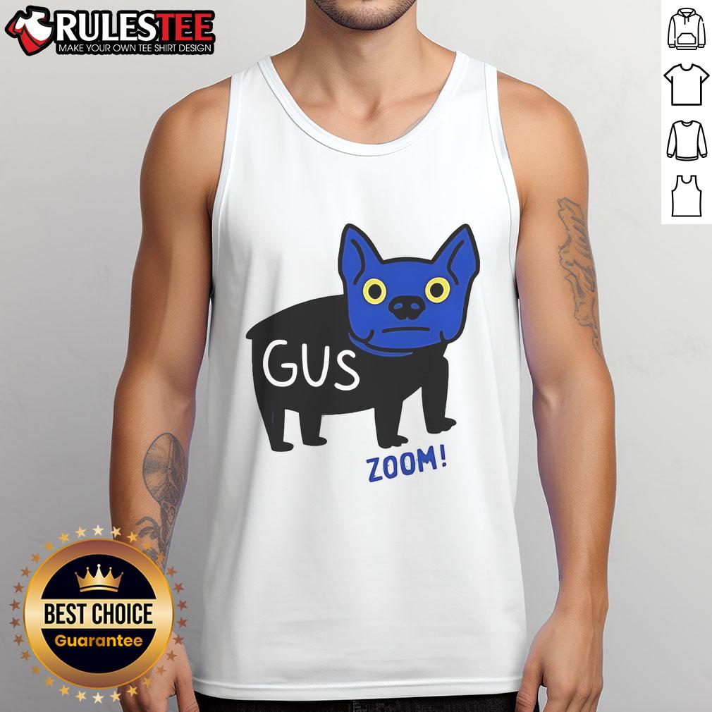 Official Blue Dog Cartoon Gus Zoom T-Shirt - Image 4