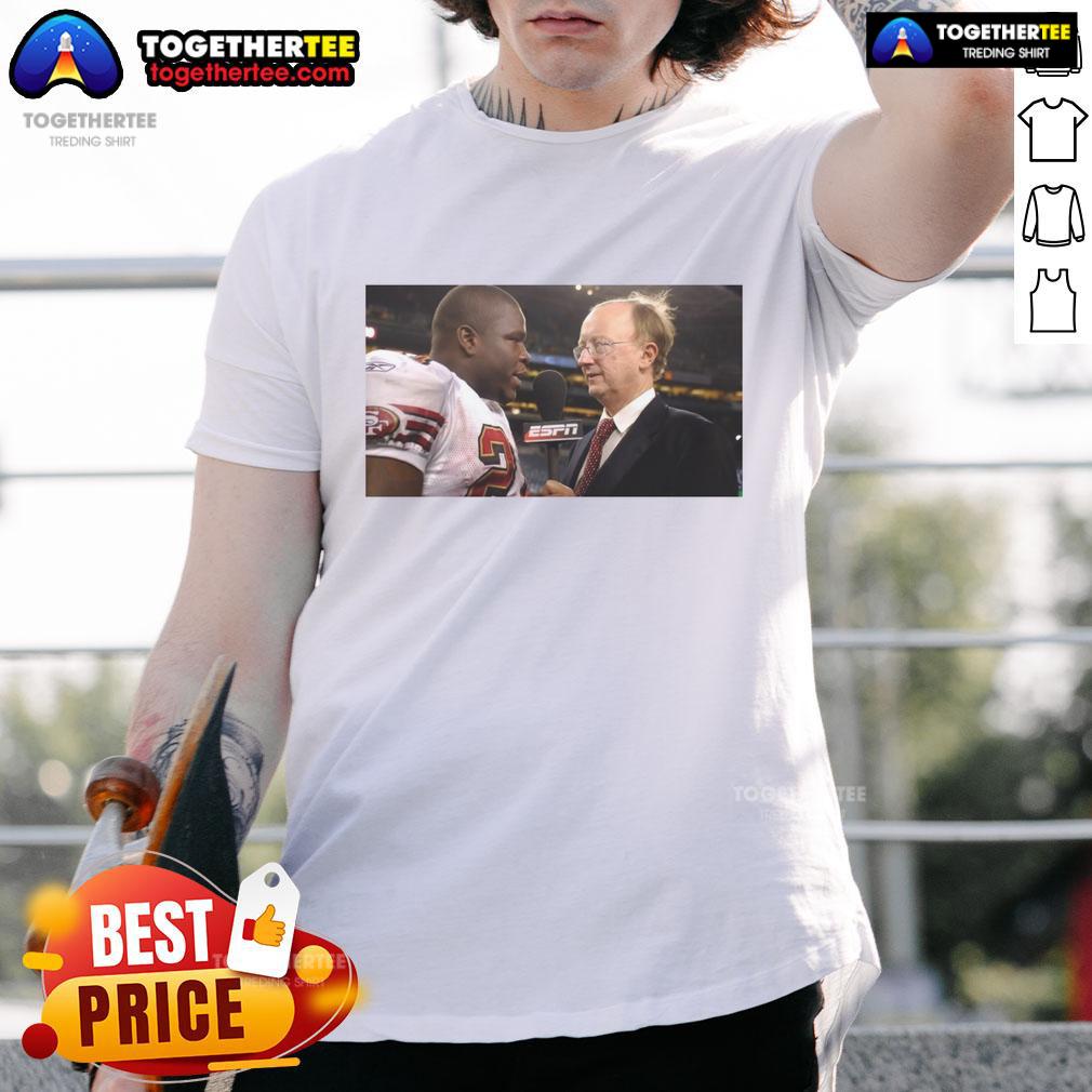 Official John Clayton And Frank Gore NFL Network Vintage T-Shirt