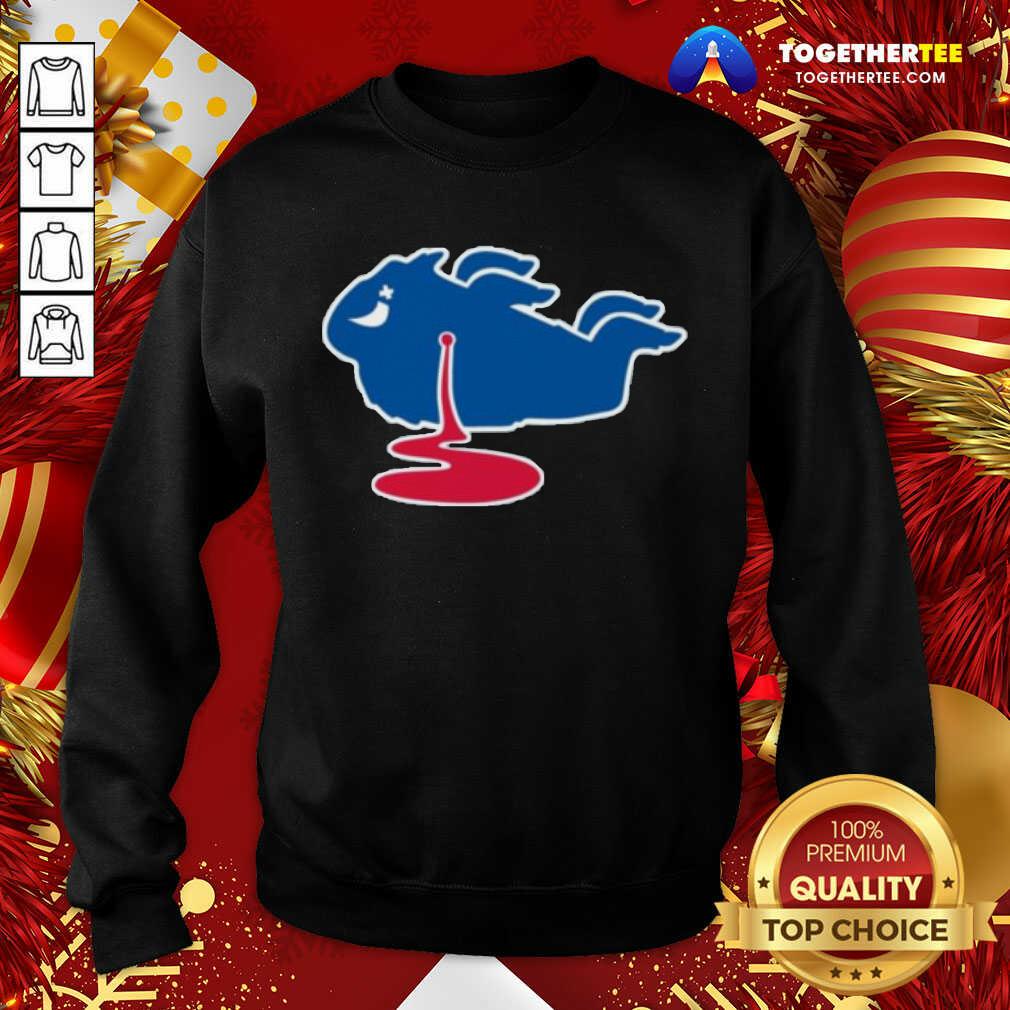 Funny Buffalo Bills Shot Dead Logo Shirt - Image 4