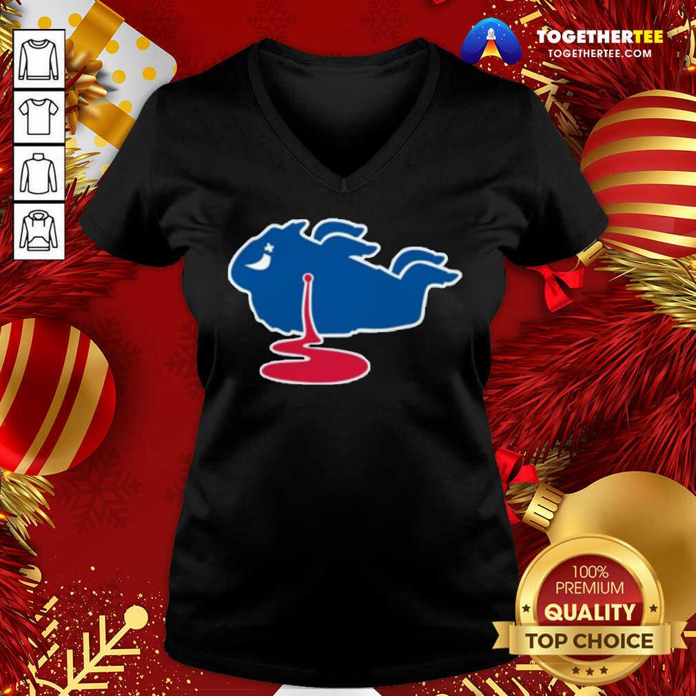 Funny Buffalo Bills Shot Dead Logo Shirt - Image 2