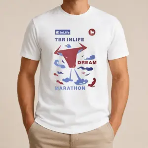 Hot Original TBR Inlife Dream Marathon Shirt