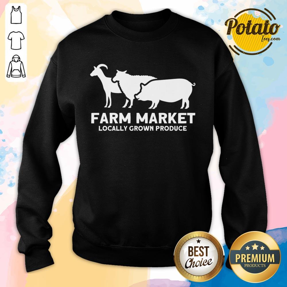 Farm Market Locally Grown Produce Shirt - Image 2