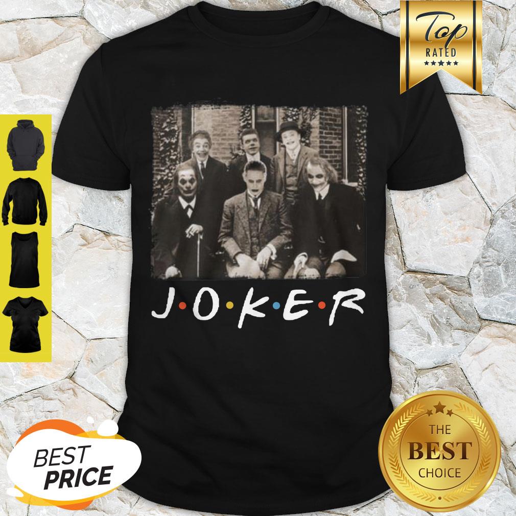 Nice Friends Versions Of DC Joker Shirt