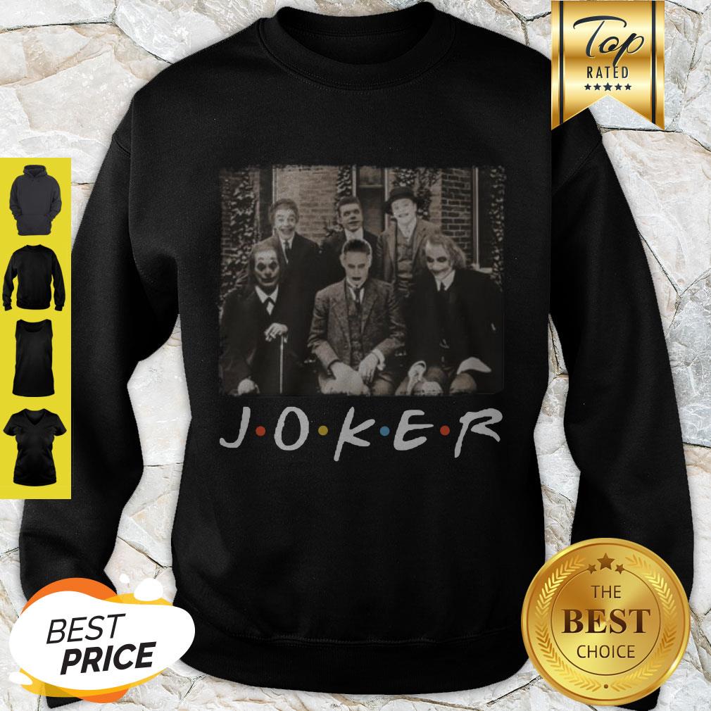 Nice Friends Versions Of DC Joker Shirt - Image 3