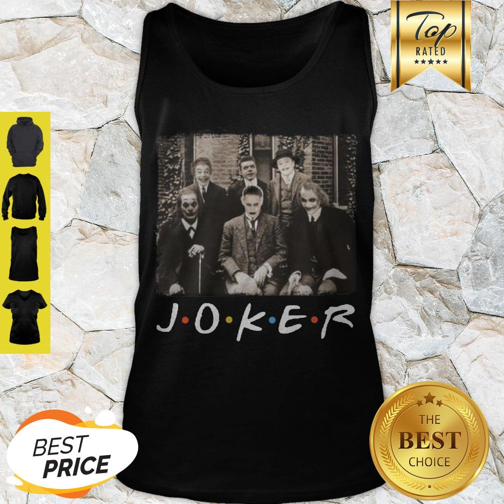 Nice Friends Versions Of DC Joker Shirt - Image 4