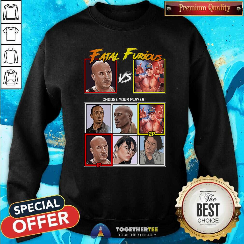 Official Fatal Furious Choose Your Player Shirt - Image 2