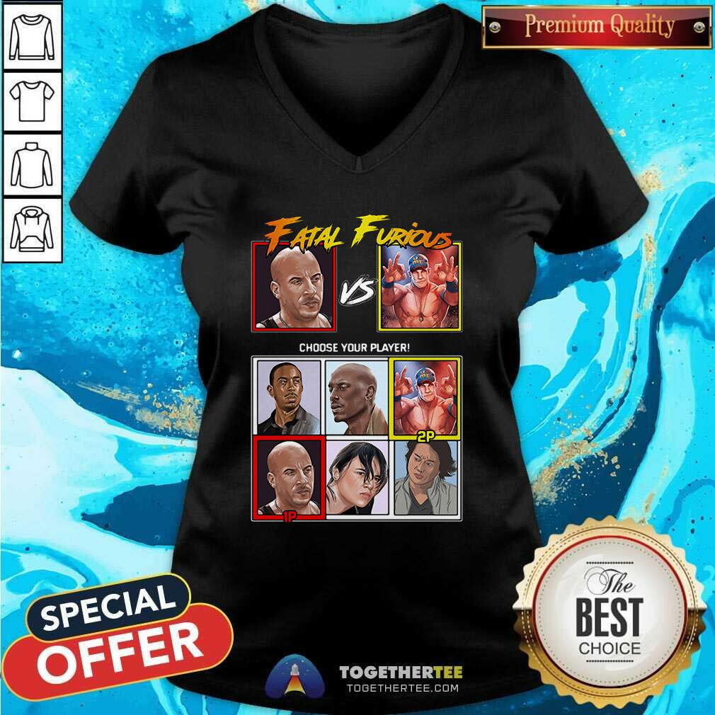 Official Fatal Furious Choose Your Player Shirt - Image 3