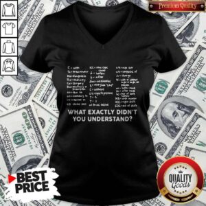 Alternative view of Awesome What Exactly Didn’t You Understand Shirt