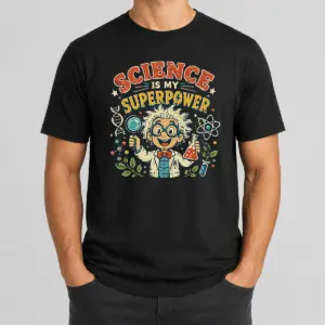 Pretty Science Is My Superpower Vintage Shirt