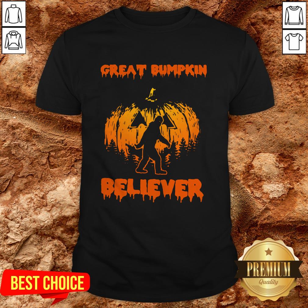 Cute Bigfoot Great Bumpkin Believer Shirt