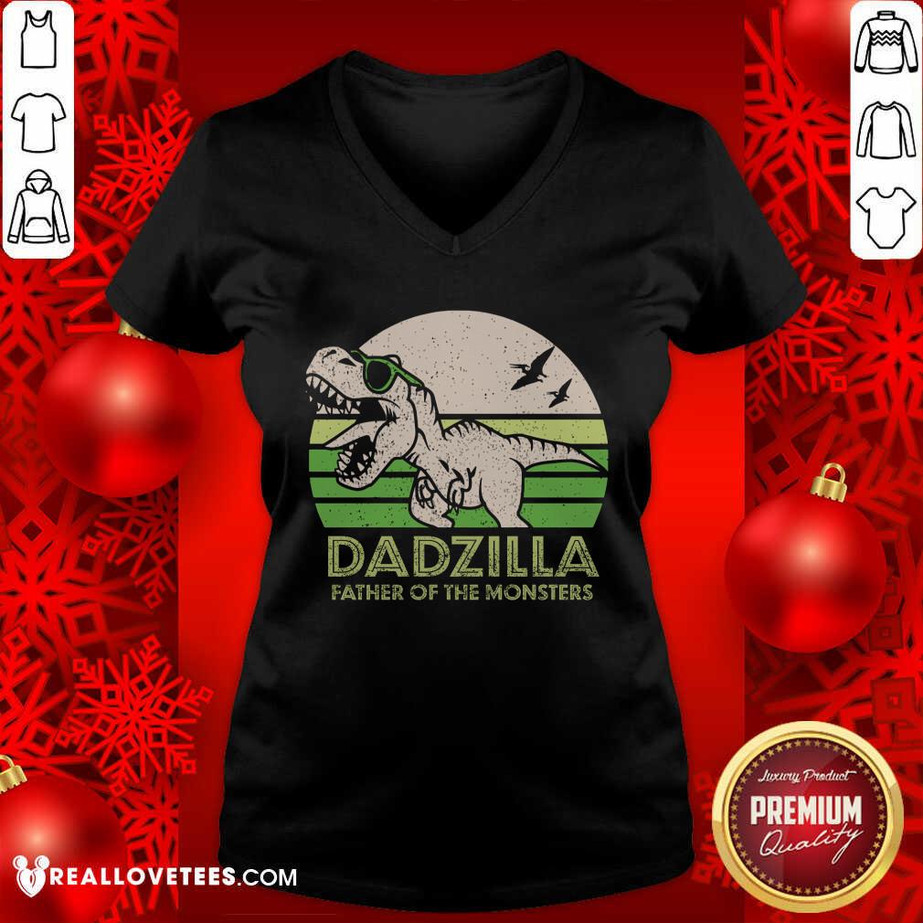 Dadzilla Father Of The Monsters Shirt - Image 3