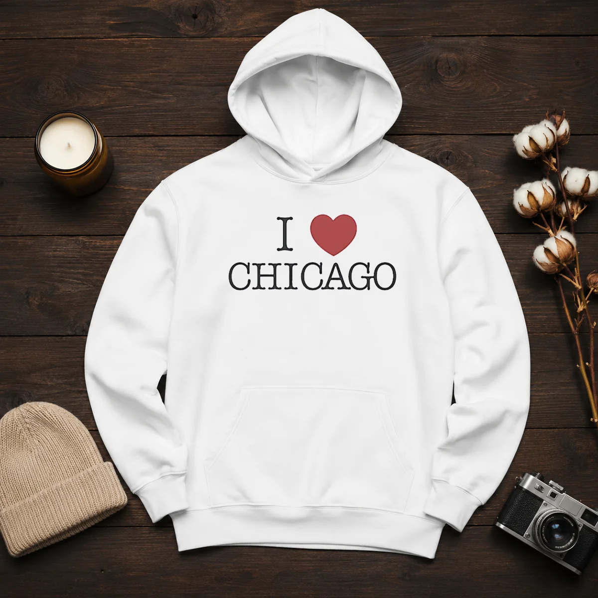 Official I Love Chicago Heart Shirt - Image 6