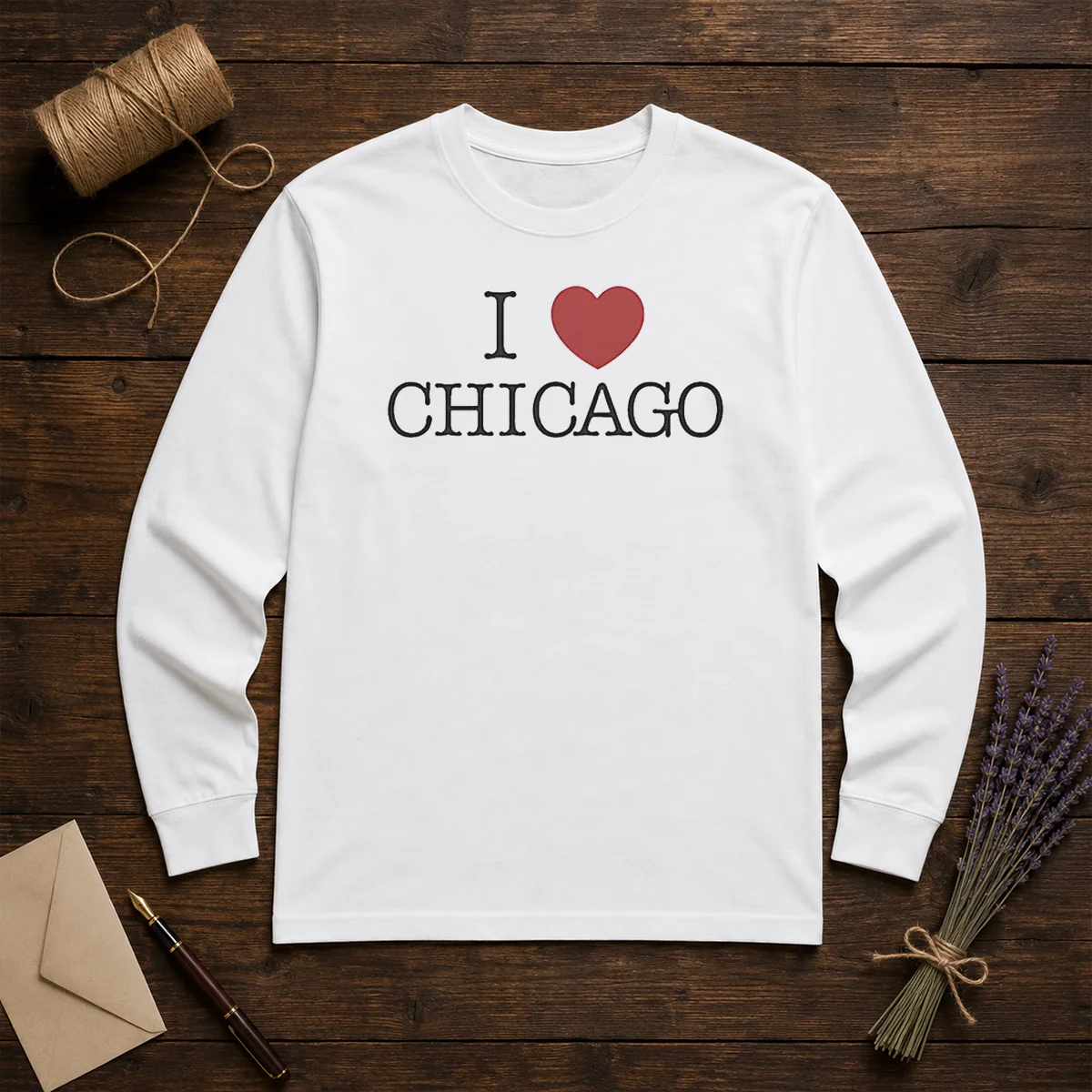 Official I Love Chicago Heart Shirt - Image 5
