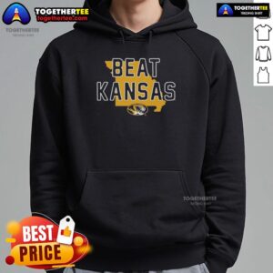 Alternative view of Premium Missouri Tigers Beat Kansas Jayhawks State T-Shirt