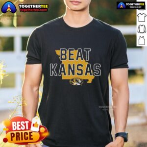 Premium Missouri Tigers Beat Kansas Jayhawks State T-Shirt