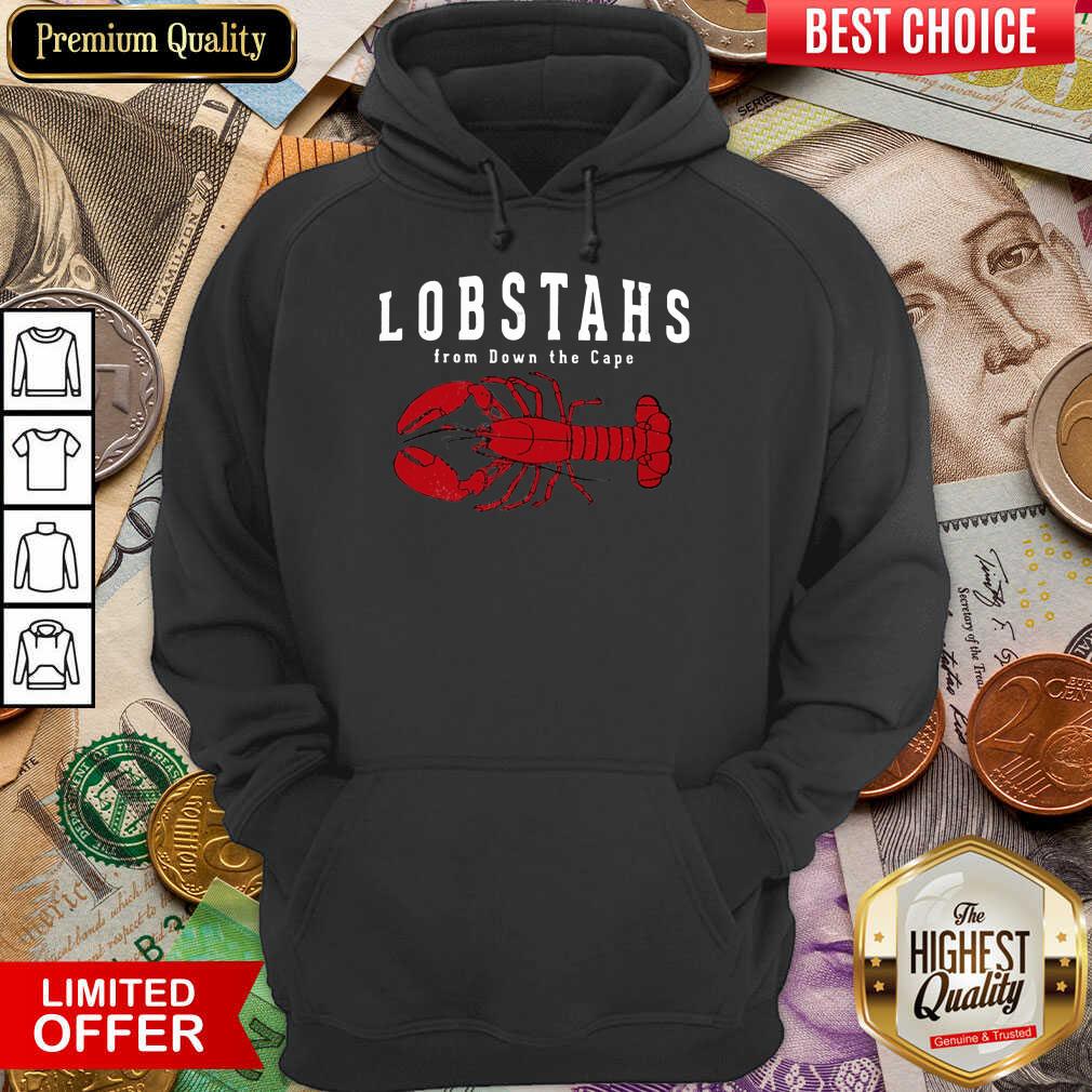 Funny Lobstahs From Down The Caps Shirt - Image 5