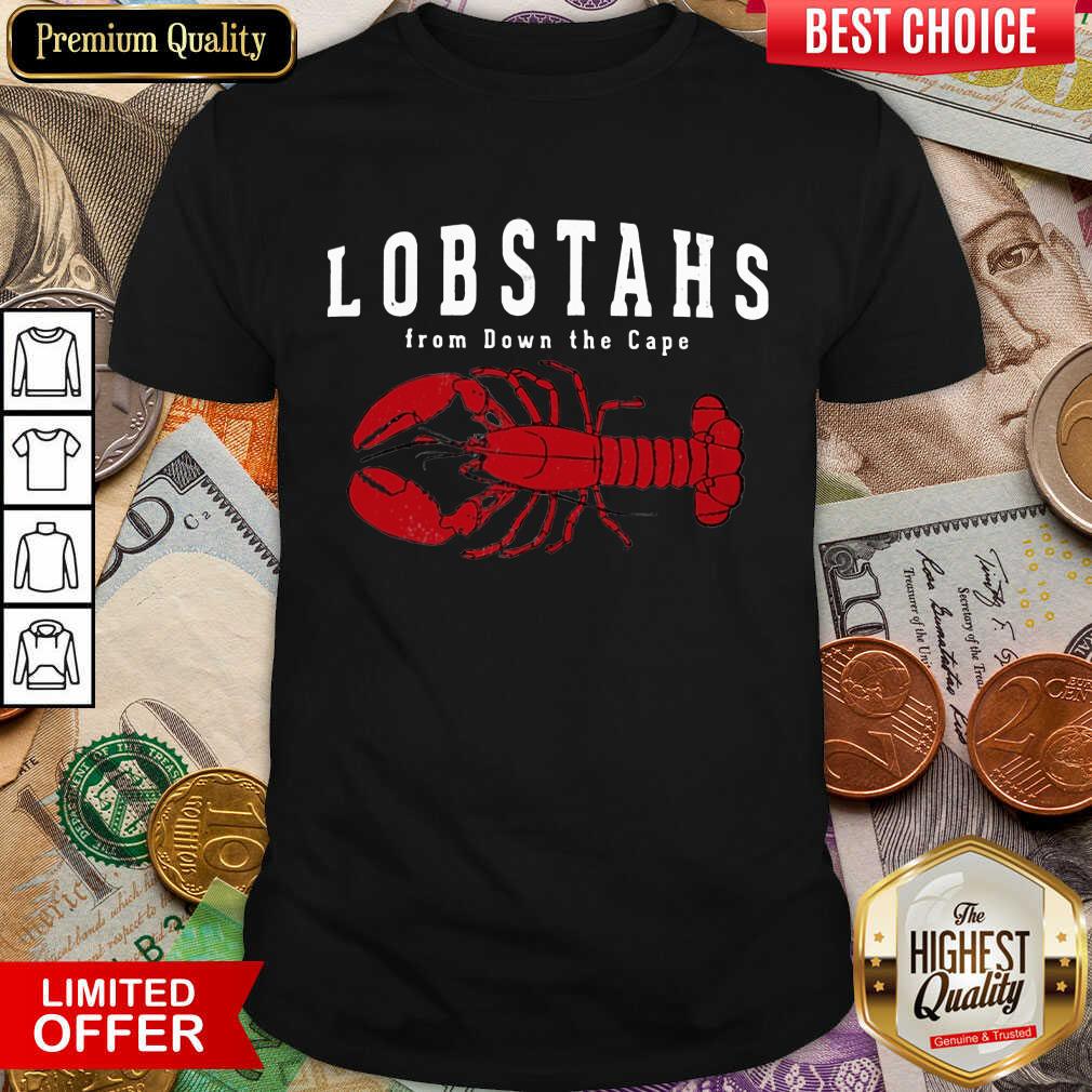 Funny Lobstahs From Down The Caps Shirt